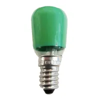 Groen lampen Parfumlampen schakelbordlampen E14 15 Watt